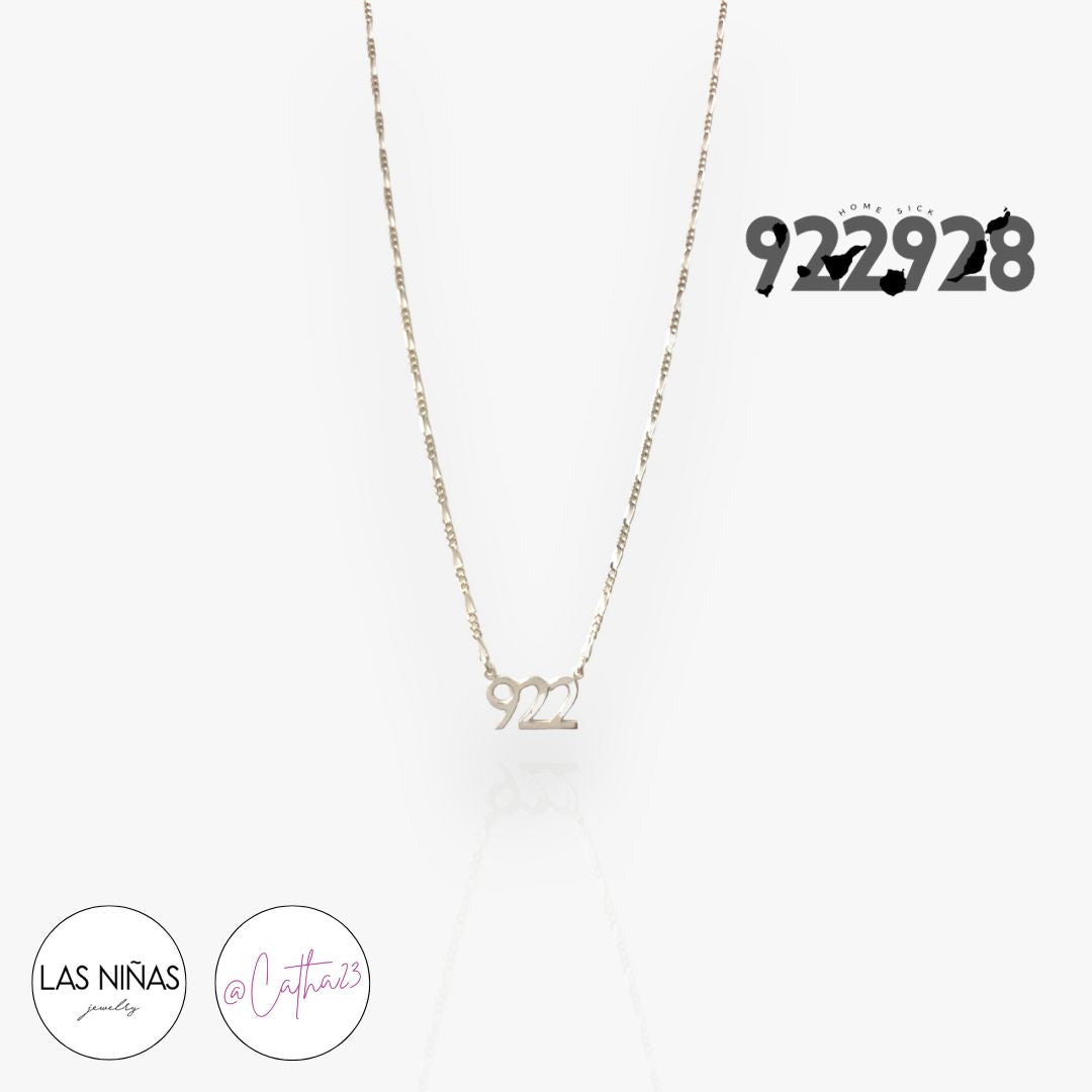 COLLAR ' Home Sick' Corto 40cm - Plata