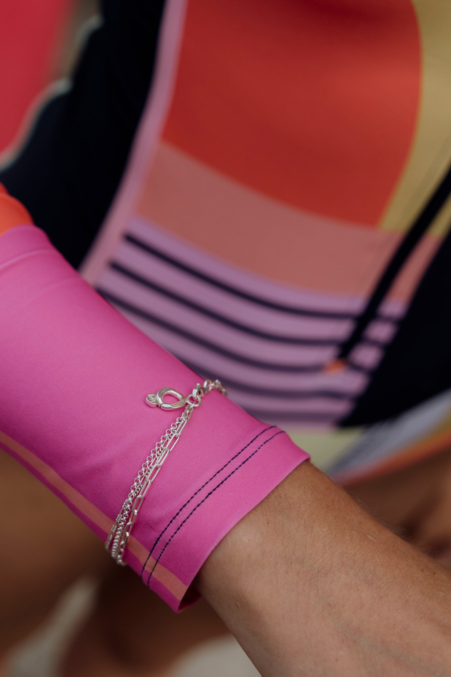 Pulsera Triple Cadena