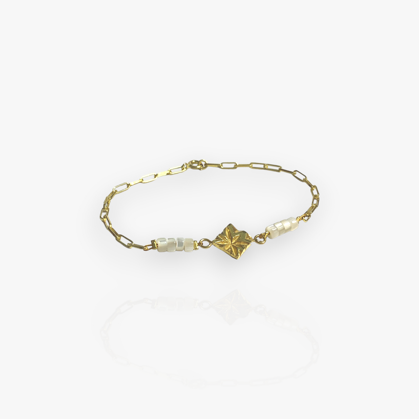 Pulsera Lapis/Nácar ASTER