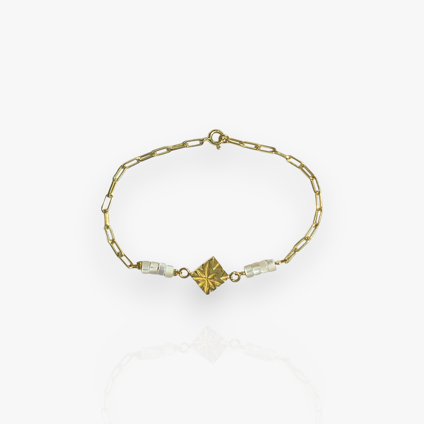 Pulsera Lapis/Nácar ASTER