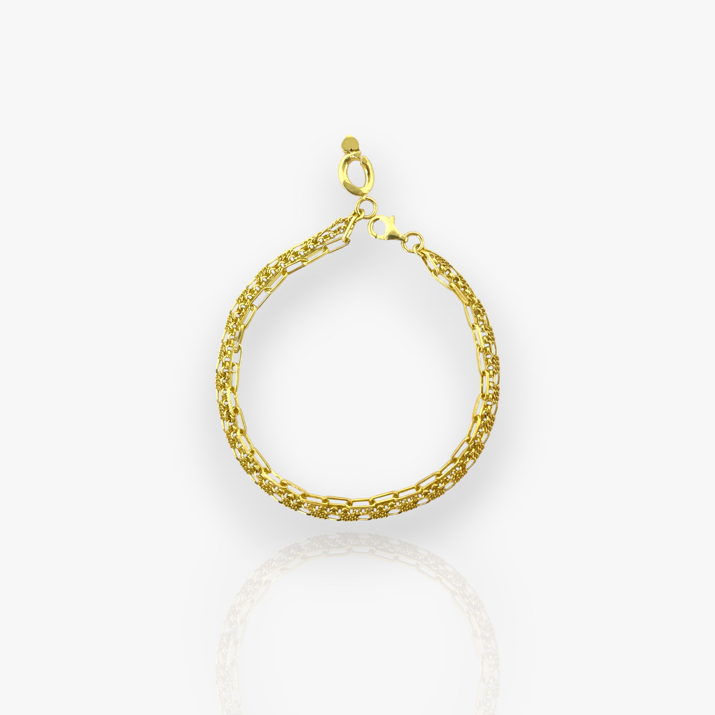 Pulsera Triple Cadena