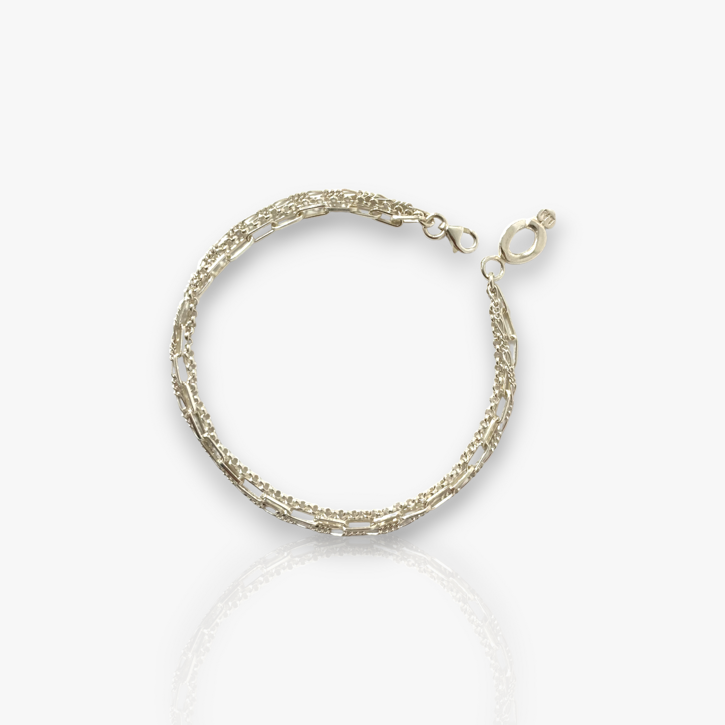 Pulsera Triple Cadena